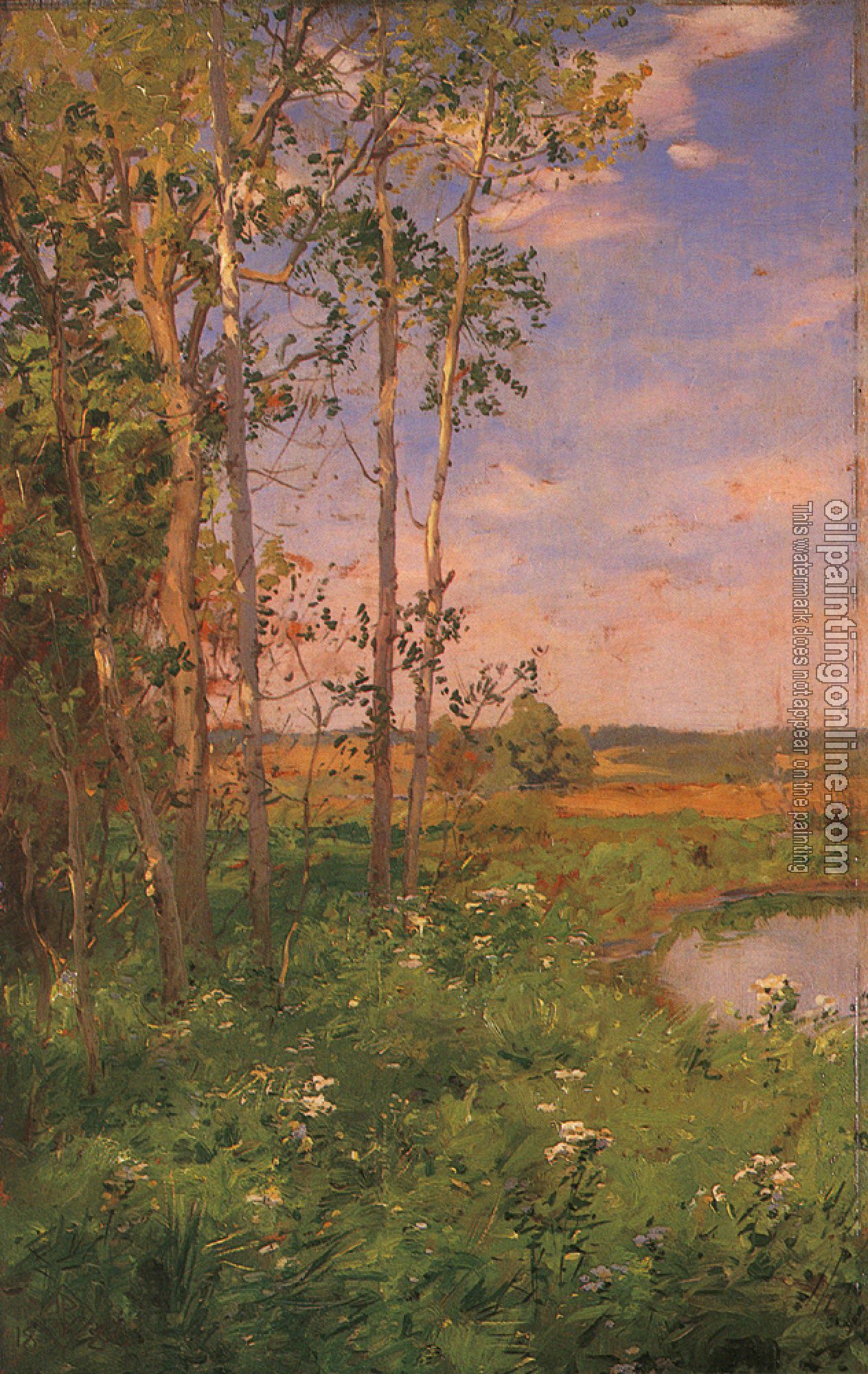 Walter Launt Palmer - WPalmer Walter Launt At the Edge of the Pond